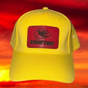 Swiftes - KC - NU-FIT Yellow Flex hat s/m custom patch